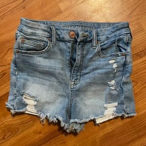 American Eagle Curvy Hi-Rise Shortie